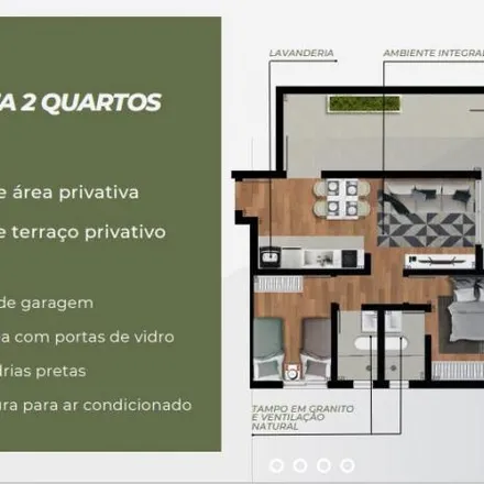 Buy this 2 bed apartment on Rua Domingos Gabardo 80 in Capão Raso, Curitiba - PR
