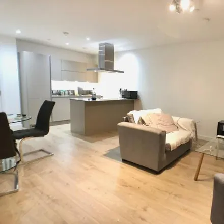 Rent this 1 bed apartment on Roosevelt Tower in 18 Williamsburg Plaza, Canary Wharf