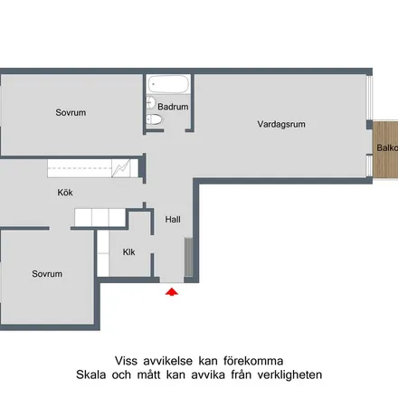 Rent this 3 bed apartment on Norra Storängsvägen in 612 42 Finspång, Sweden