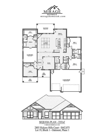 Image 1 - 2003 Twisted Oak Road, Newcastle, McClain County, OK 73065, USA - House for sale