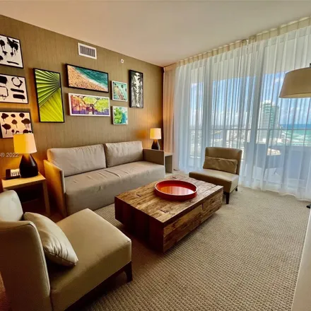 Rent this 2 bed condo on Terrazas at Hyde Hollywood in 4111 South Ocean Drive, Hollywood
