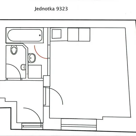 Rent this 1 bed apartment on Věšínova 930/6 in 100 00 Prague, Czechia