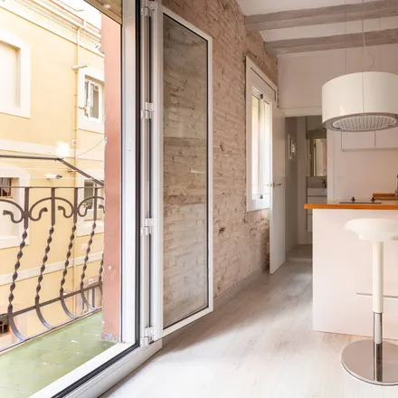 Rent this 1 bed apartment on Carrer dels Safareigs in 08001 Barcelona, Spain
