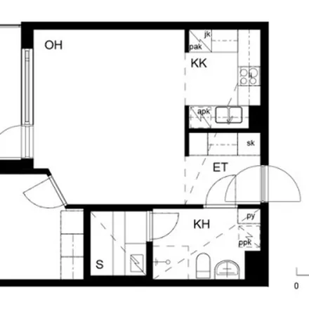 Rent this 2 bed apartment on Rauhankatu 6 in 15110 Lahti, Finland