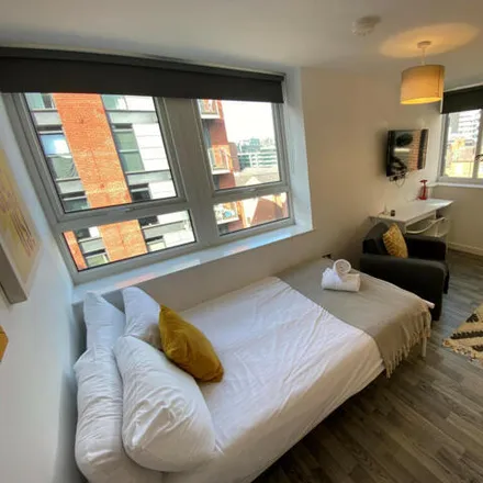 Rent this studio apartment on Bailey Street in Saint Vincent's, Sheffield