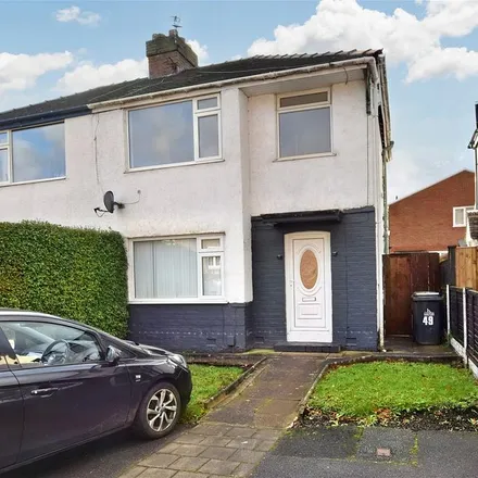 Rent this 3 bed duplex on Widnes Cricket Club in Russell Close, Widnes