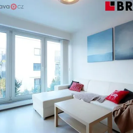 Rent this 1 bed apartment on Podveská 1160/13 in 624 00 Brno, Czechia