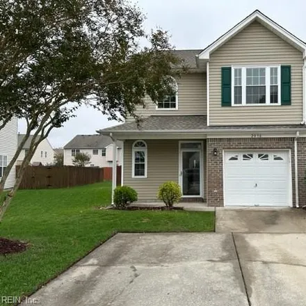 Rent this 3 bed townhouse on 2020 Bizzone Circle in Charlestown Lakes, Virginia Beach