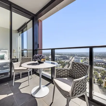 Rent this 1 bed apartment on Oliver Brown in Olympic Boulevard, Sydney Olympic Park NSW 2127