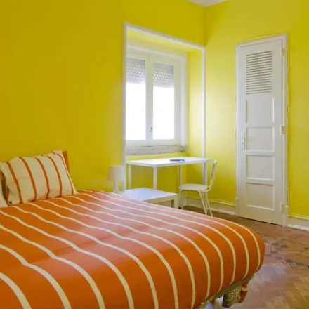 Rent this 7 bed room on Rua Damasceno Monteiro 59 in 1170-108 Lisbon, Portugal