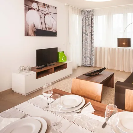 Rent this 1 bed apartment on Campus Lodge in Josef-Fritsch-Weg 1, 1020 Vienna