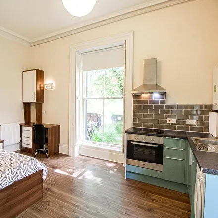 Rent this studio apartment on Clarendon House in Hyde Street, Leeds