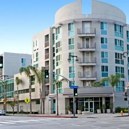 Rent this 2 bed condo on Sakura Crossing Apartments in San Pedro Street, Los Angeles