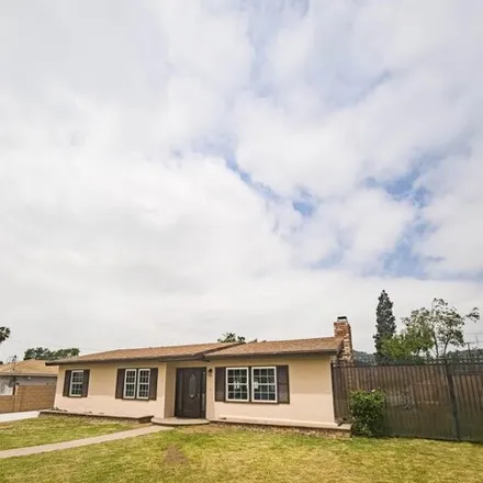 Rent this 3 bed house on Arrow High School in East Juanita Avenue, Glendora