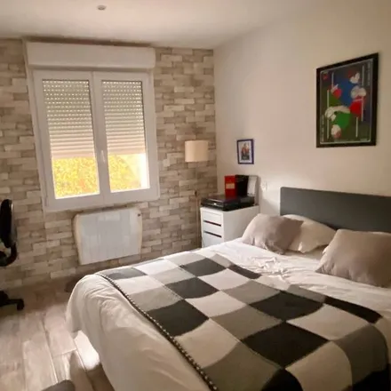 Rent this 2 bed house on Aigues Vives in 99 Rue de la Poste, 30670 Aigues-Vives
