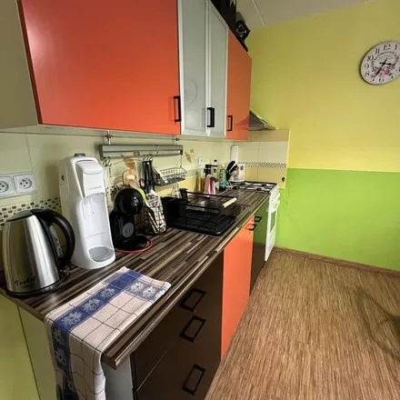 Rent this 1 bed apartment on Poznaňská 3027/24 in 616 00 Brno, Czechia