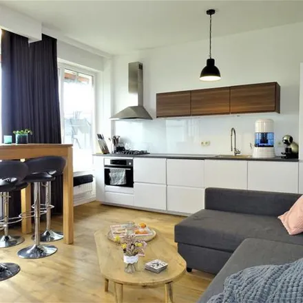 Rent this 1 bed apartment on Van der Sweepstraat in 2000 Antwerp, Belgium