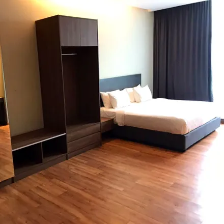 Rent this 1 bed apartment on Tower F (Grand Maris Suites) in F Persiaran Pantai Baharu, Pantai Baru