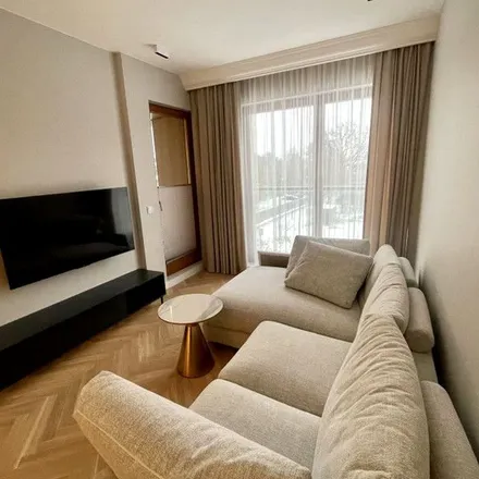 Rent this 2 bed apartment on Aleja Słowiańska in 01-692 Warsaw, Poland