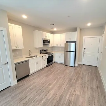 Rent this 1 bed apartment on 1718 Crestdale Drive in Houston, TX 77080