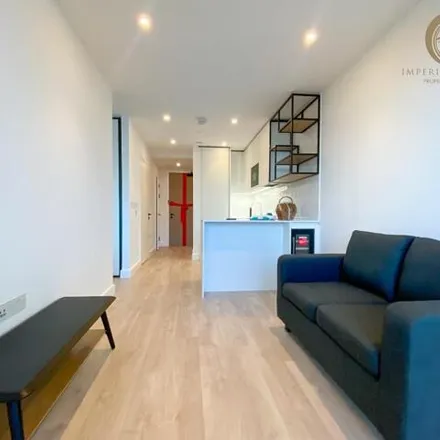 Rent this studio loft on Kenmere Gardens in Beresford Avenue, London