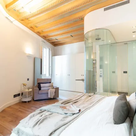 Rent this 1 bed apartment on unnamed road in 08001 Barcelona, Spain