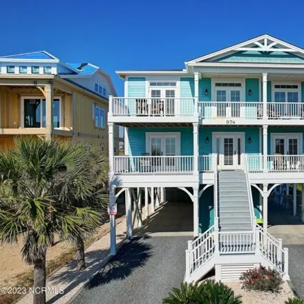 Buy this 4 bed house on 976 Ocean Boulevard West in Holden Beach, Brunswick County