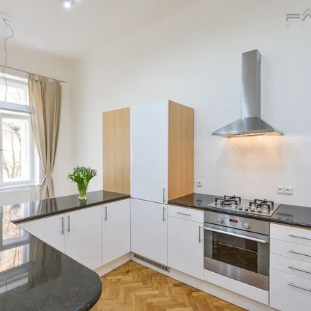 Rent this 3 bed apartment on Budečská 1133/43 in 120 00 Prague, Czechia