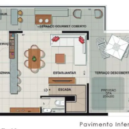 Buy this 2 bed apartment on Rua Coronel Airton Plaisant 430 in Santa Quitéria, Curitiba - PR