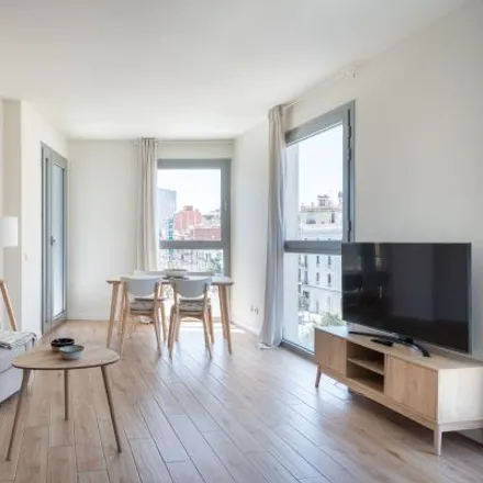 Rent this 3 bed apartment on Avinguda Meridiana in 08001 Barcelona, Spain