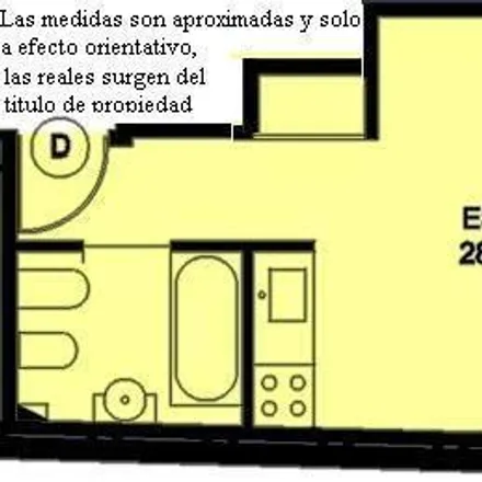 Rent this studio apartment on Soler 3414 in Recoleta, C1187 AAF Buenos Aires