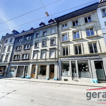 Rent this 3 bed apartment on Rue des Bouchers 14 in 1700 Fribourg - Freiburg, Switzerland
