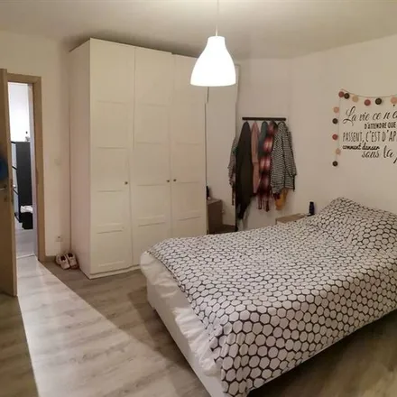 Rent this 1 bed apartment on Quai Dautrebande 6 in 4500 Huy, Belgium