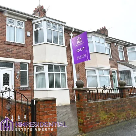 Rent this 3 bed townhouse on 436 in 438 West Road, Newcastle upon Tyne