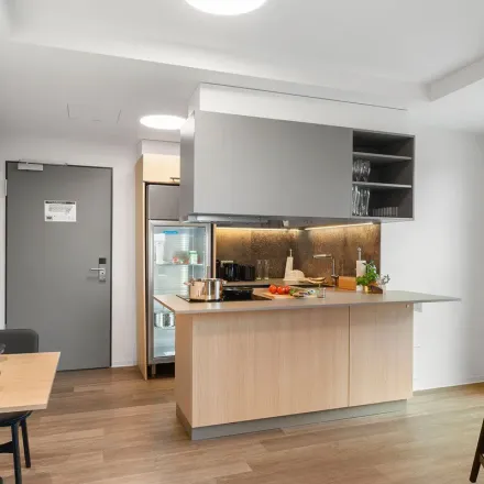 Rent this 1 bed apartment on Borsigallee in 60388 Frankfurt, Germany