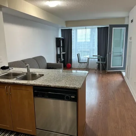 Rent this 1 bed apartment on 20 North Park Road in Vaughan, ON L4J 0A7