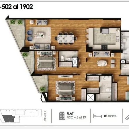 Image 1 - Complejo Deportivo Chino Vasquez, De la Marina Boulevard, Miraflores, Lima Metropolitan Area 15073, Peru - Apartment for sale