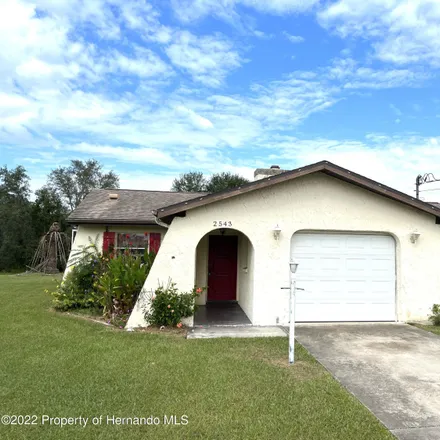 Buy this 2 bed house on 2543 Waterfall Drive in Spring Hill, FL 34608