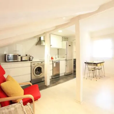 Rent this 1 bed apartment on Calle Grafal in 16, 28005 Madrid