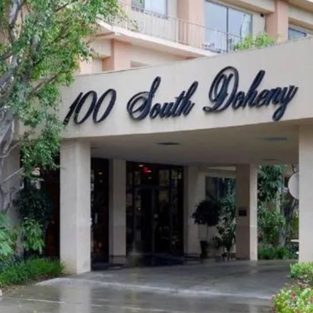 Rent this 1 bed apartment on 100 S Doheny Dr