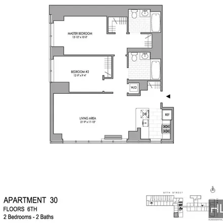 Image 6 - Frank 57 West, 600 West 58th Street, New York, NY 10019, USA - Apartment for rent