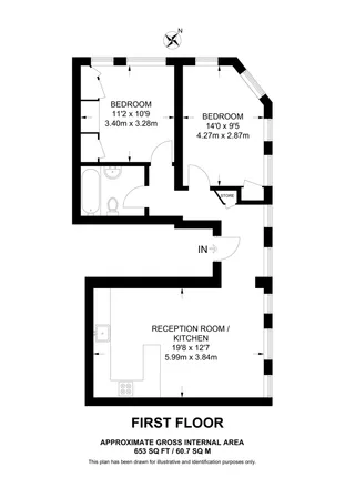 Image 9 - Bharatiya Vidya Bhavan, Challoner Street, London, W14 9LH, United Kingdom - Apartment for rent