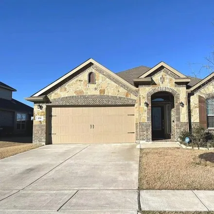 Rent this 3 bed house on Churchill Drive in Fate, TX 75132