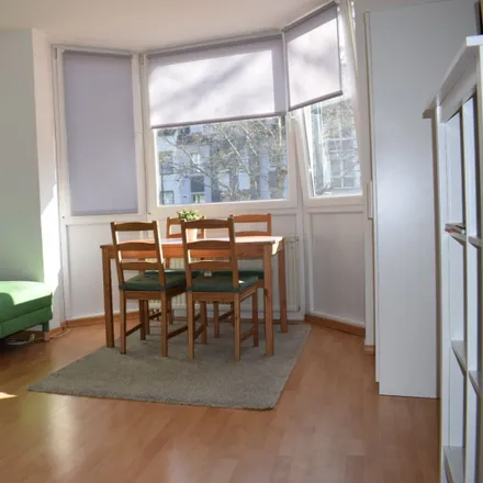 Rent this 1 bed apartment on Friends Café & Shisha in Kölner Landstraße 117, 40591 Dusseldorf