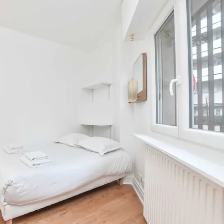 Rent this 1 bed apartment on 12 Rue Jean Dollfus in 75018 Paris, France