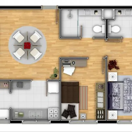 Rent this 2 bed apartment on Rua Marechal Deodoro 1340 in Centro, Curitiba - PR