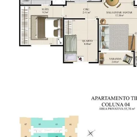 Buy this 2 bed apartment on Rua Joaquim Manoel Macedo in Boa Vista I, Vila Velha - ES