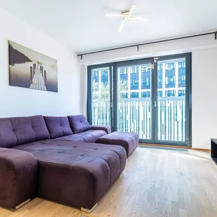 Rent this 2 bed apartment on Oblastní ředitelství služby cizinecké policie in Olšanská, 130 00 Prague
