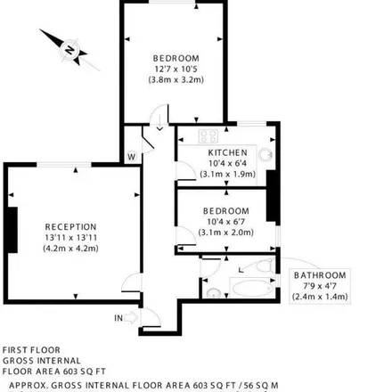 Image 7 - 59 Exeter Road, London, NW2 4SE, United Kingdom - Apartment for rent