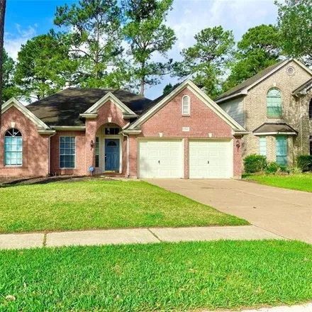 Rent this 3 bed house on 17125 Valley Palms Drive in Harris County, TX 77379
